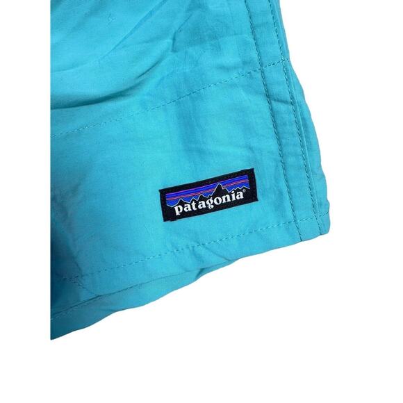Patagonia Baggies Long Nylon Blend Light Green Swim Relaxed Fit Mens Size S NWT - Picture 6 of 9